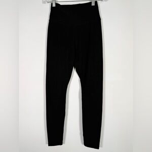 WILO The Label Women’s Size Small Black Ribbed Leggings